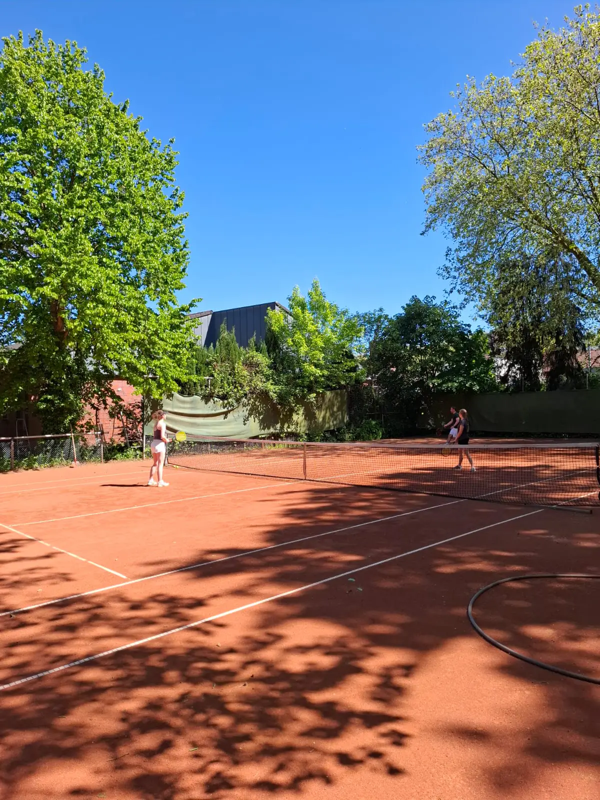 Tennisplatz 4 Ascheplatz beim Tennis Club Friedrich der Große