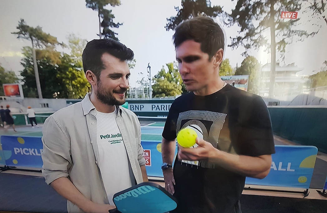 Pickleball auch bei Roland-Garros