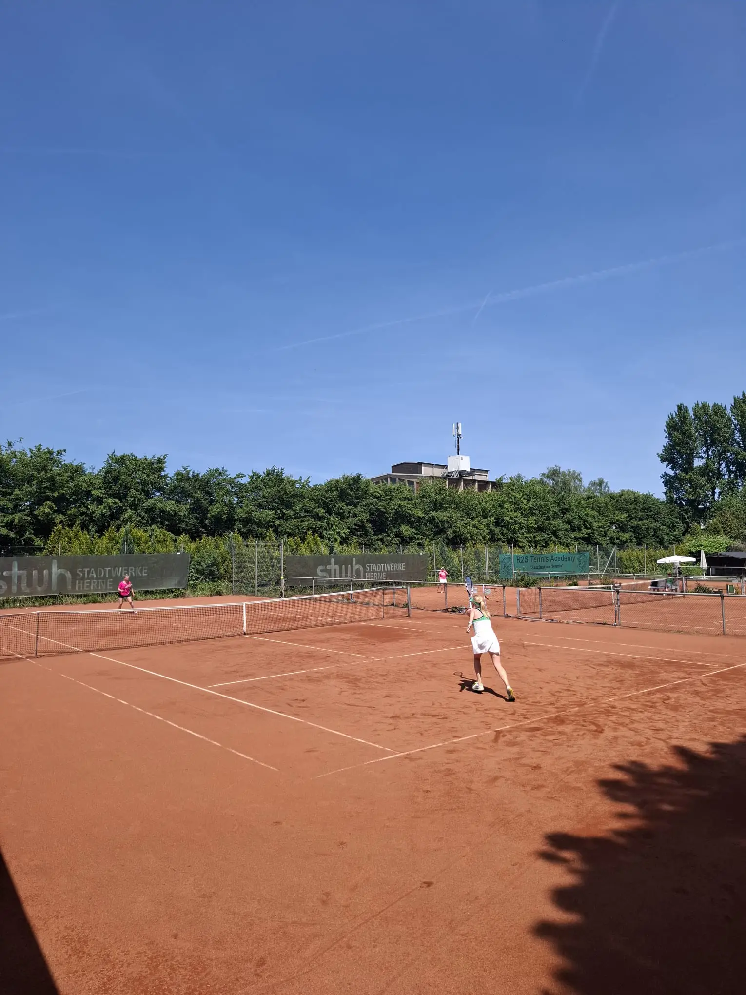 Heimspiel gegen TC Grün Weiß