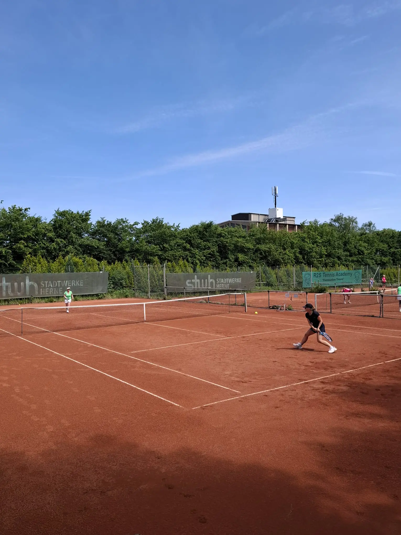 Heimspiel gegen TC Grün Weiß