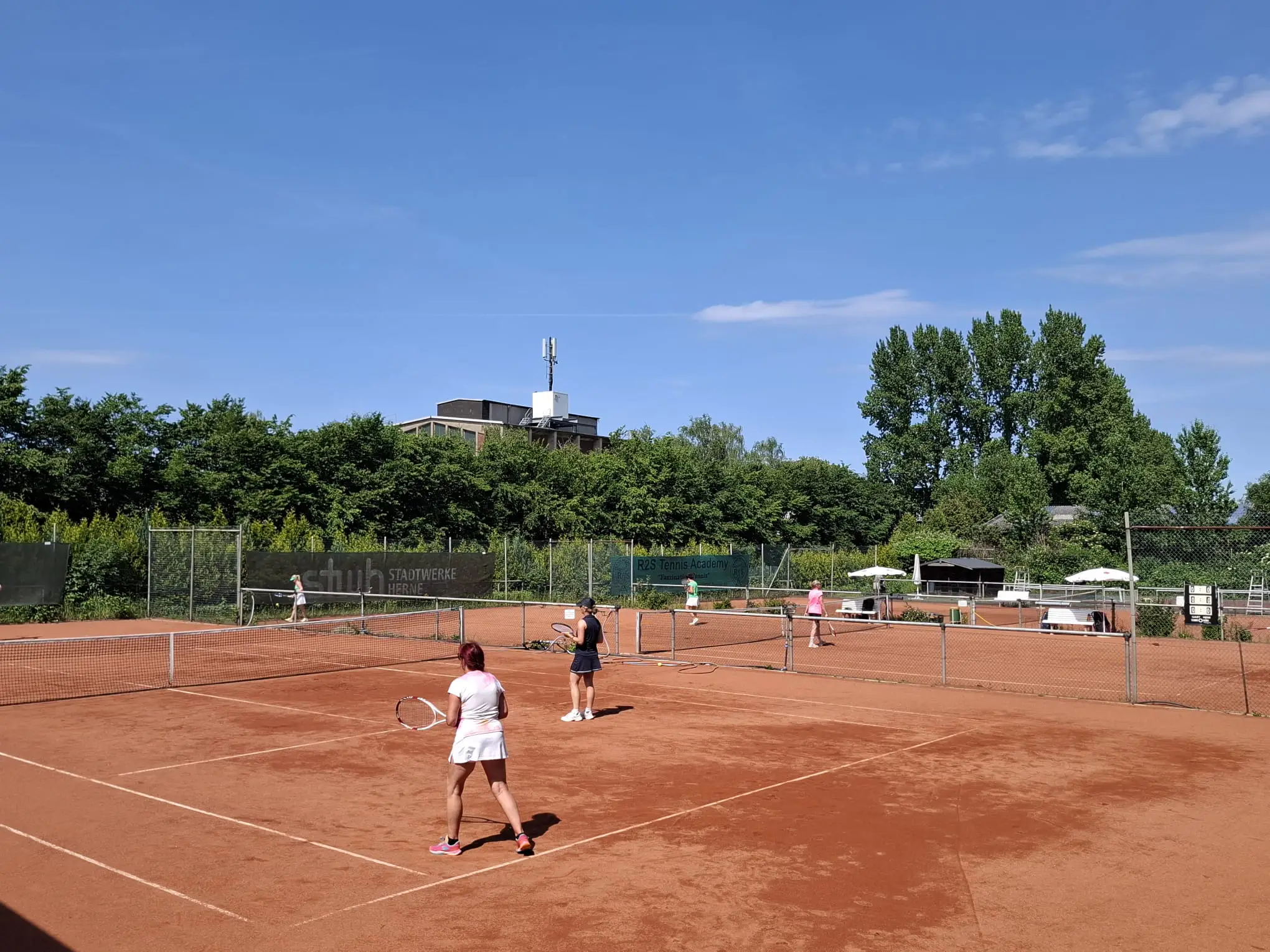 Heimspiel gegen TC Grün Weiß